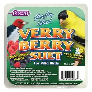 11.75 oz. F.M. Brown Very Berry Suet - Treat